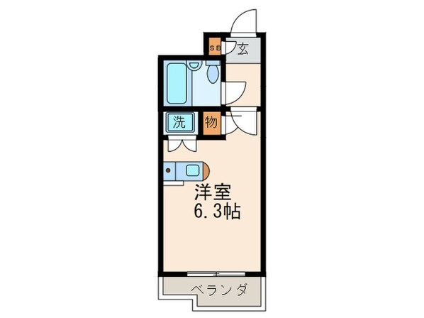 ローズガーデンＡ５７番館の物件間取画像